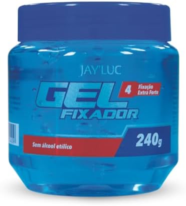 Jay'Luc Cosméticos Gel Fixador Fixação Extra Forte 4 Jayluc 240G ...