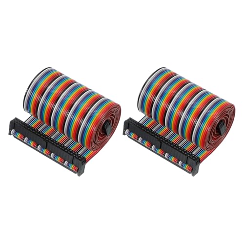 Câble plat IDC 50 broches double rangée femelle PATIKIL de 1000 mm pour imprimante et nappe IDE