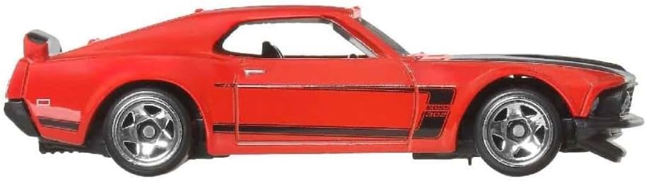 Hot Wheels 60. YIL MUSTANG SERİSİ ARABALAR 69 FORD MUSTANG BOSS 302 GRT01 - JBY51