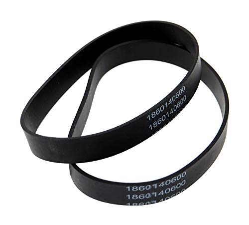 Image of Dirt Devil Style 10 Vacuum Belt, Pack of 2, Black, Part # 3860140600