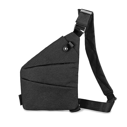 hrdr Men's Anti-Theft Multi-Pocket Urban Active Chest Bag, Outdoor Travel Hiking Jogging Fashion Sling Bag Casual Crossbody Shoulder Messenger Bags for Men-picture-10