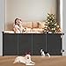 Pawtners Retractable Baby Gates Extra Wide, 41