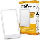 Lámpara de luz diurna natural 10000 lux - Lampara Luminoterapia para permite llenarse de energía cada día