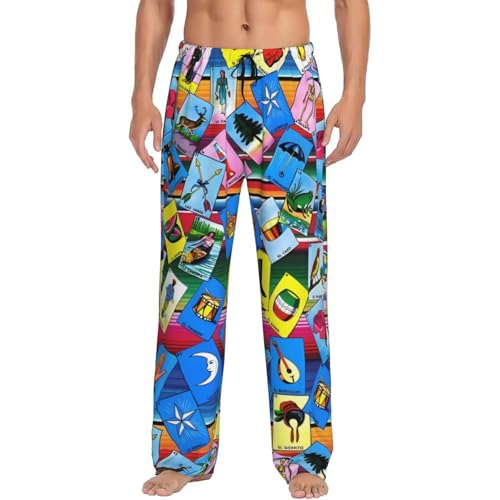 Black White Leopard Print Men's Pajama Pants Comfy Sleepwear Lounge Pant Drawstring Pajama Bottoms With Pockets