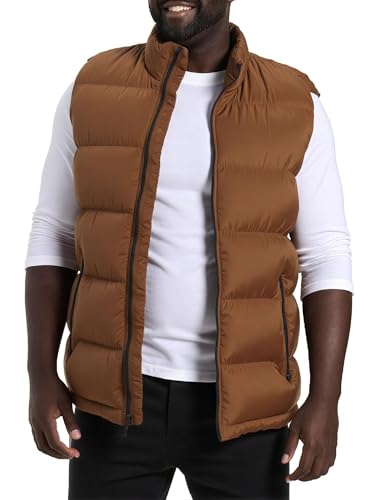 Image of Men'S Winter Lightweight Puffer Vest Sleeveless Jacket Casual Puffy Vests