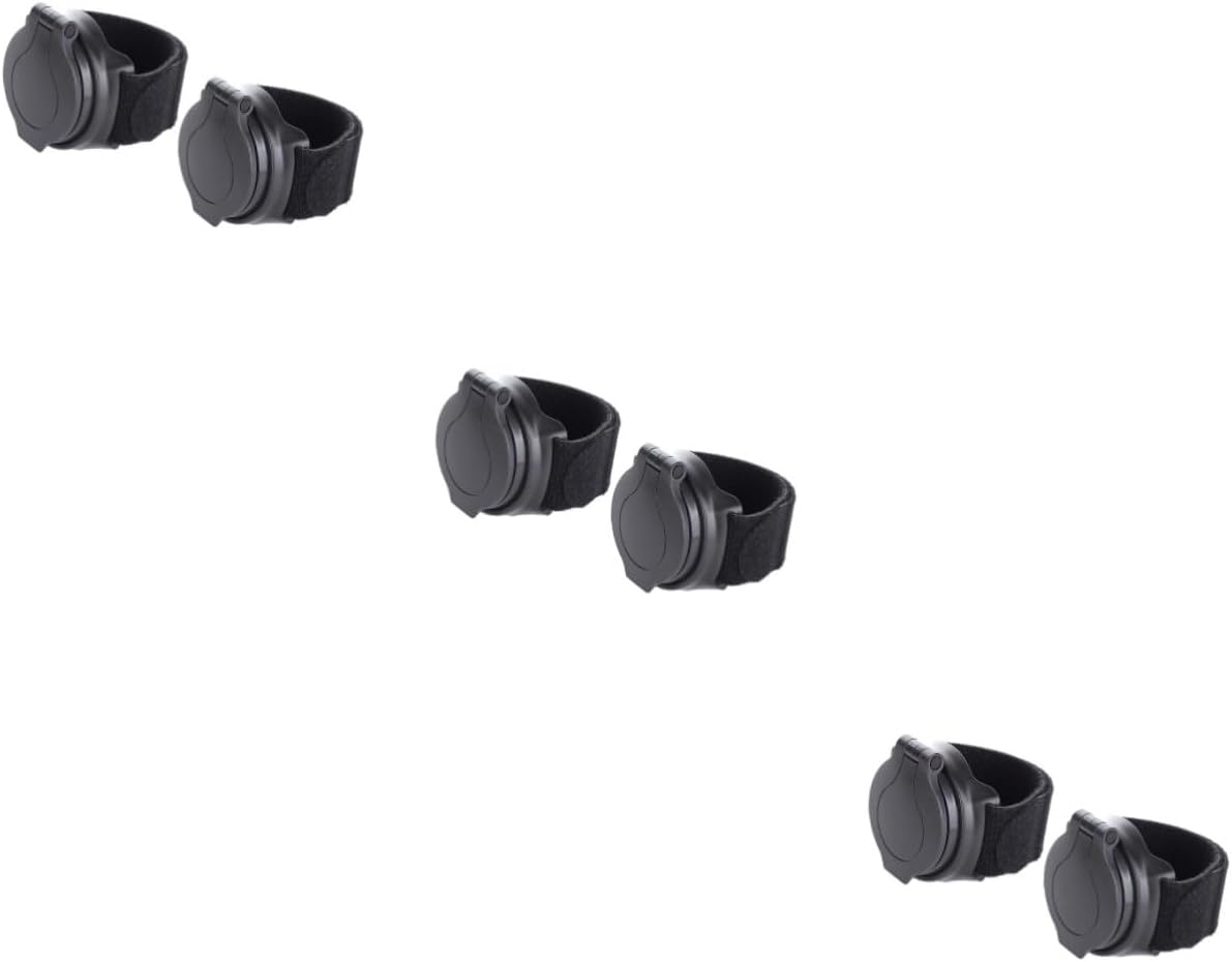 BESPORTBLE 6pcs Cycling Wristband Mirror Rear View Mirror for Bike Handlebar Safe Easy to Use Stylish