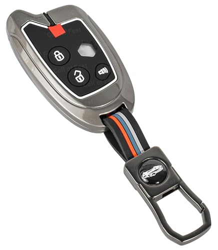 Image of Coll of Fest Premium Metal Silicon Key Cover Compatible with Maruti Suzuki Nippon 3 Button Smart Key Cover Metal & Silicon Protection Glow in the Dark