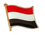 Yemen National Flag International Travel Small Pins Enamel Made Metal Souvenir for Hat Clothes Backpack