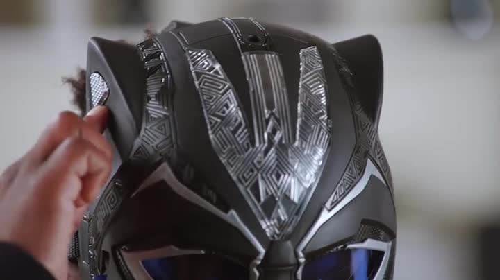 Marvel Black Panther Vibranium Power FX Mask : Amazon.in: Toys & Games