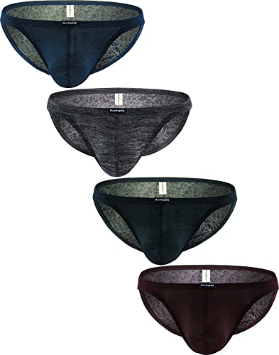 Men's Low Rise Briefs Soft Comfortable Bikini Underwear