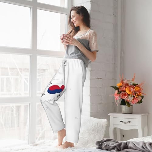 Pantalon de pyjama Corée en maille douce et finitions premium avec poches - 7