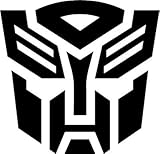 High performance parts Racing Decal Sticker for Transformers Autobots (Black)