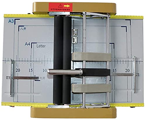 Paper Folding Machine, A3 Automatic Booklet Maker Booklet Making Machine Paper Bookbinding Folding Machine - Thumbnail 5