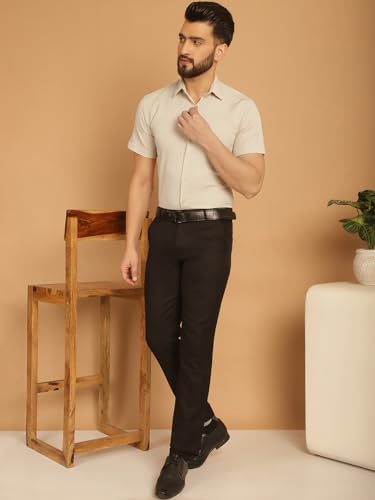 Image of Indian Needle Men's Striped Regular Fit Shirt