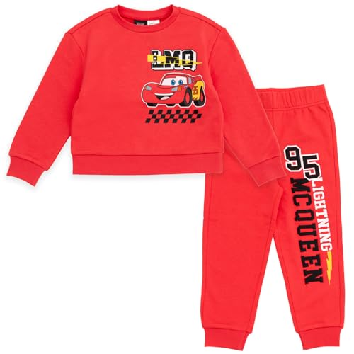 Image of Disney Christmas Fleece Sweatshirt and Pants Outfit Set Newborn to Big Kid Sizes (Newborn - 10-12)
