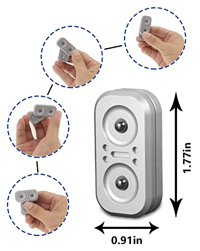 Owl Fidget Slider Toy Edc Metal Fidget Toys For Adults Fidget Rotate Slider Stainless Steel #TOP1