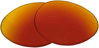 Sunglass Fix Replacement Sunglass Lenses Compatible for Vera Wang Pascal 48mm (Polarized Red-Orange Mirror Blue Pair-SFxUltra)