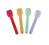 Lollicup U2400 (Rainbow) Karat Disposable Gelato Spoon, 3.7