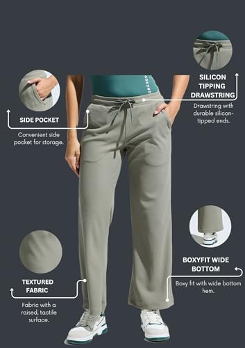 Image of Women's Wide Bottom Trackpant with Drawstring