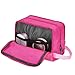 Toiletry Bag for Men Hanging Dopp Kit Water Resistant Shaving Bag Small Toiletry Bag for Traveling (Pure Pink)