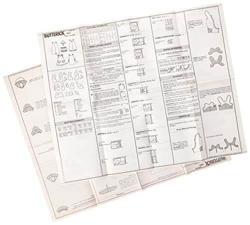 Butterick Patterns B5625 Infants' Romper, Jumper, Panties And Hat, Size Nb0 (Nb-S-M) #TOP2