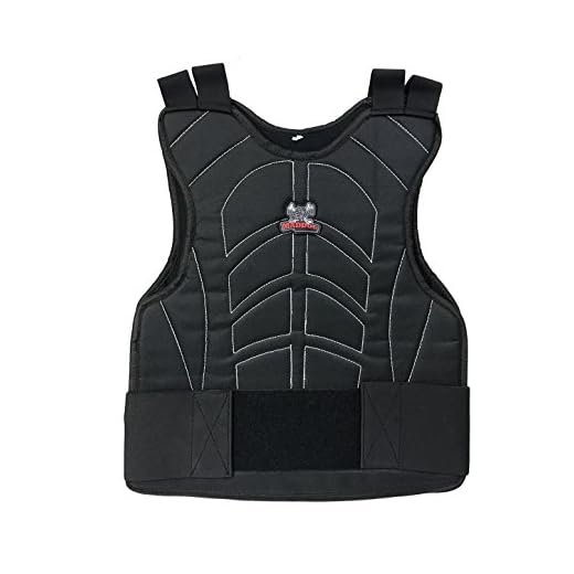 Maddog Padded Chest Protector - Black