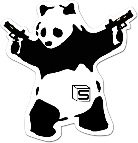 Evike - Salient Arms International Akimbo Panda 3" Die Cut Sticker