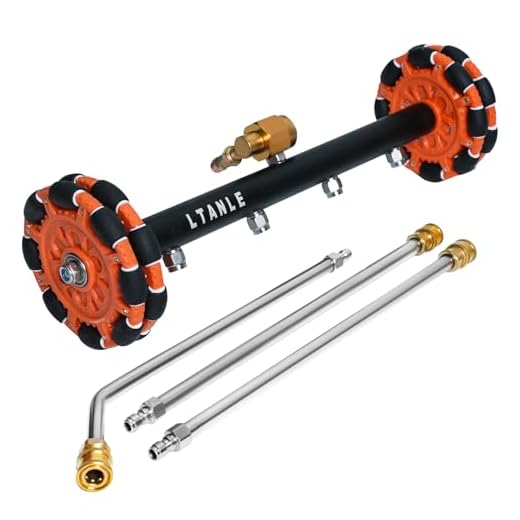 LTANLE 2-in-1 Can Move Pressure Washer Cleaner