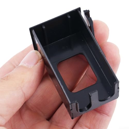 Acoustic Guitar Pickup Replacement 9V Battery Box for EQ 7545R Easy Access for Quick Battery Change ABS Black