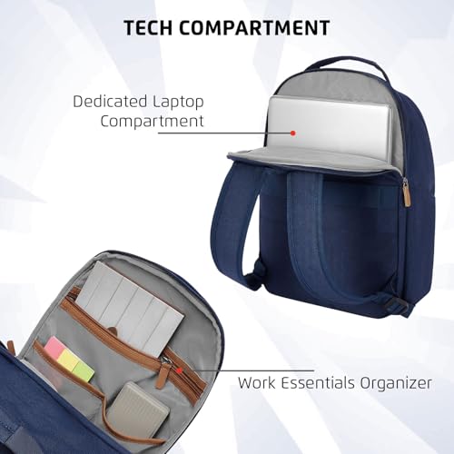 Image of Safari Dart 2 24L College backpack, 2 compartments, 17 inch laptop compatible, Smart trolley sleeve, Front pocket, college backpack bags for women and men, travel bag, Ideal for Students, Color - Blue