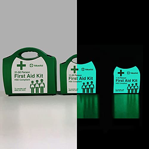 Image of Glow in The Dark Value Aid First Aid Kit 21-50 HSE Compliant Kit