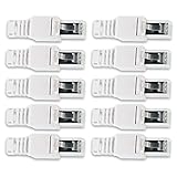 NAmobile 10x CAT 6A RJ45 Netzwerkstecker werkzeuglos CAT7 CAT6 CAT5 CAT5e LAN Kabel Netzwerk Stecker ohne Werkzeug werkzeugfrei Crimpstecker für Patchkabel Netzwerkkabel Verlegekabel