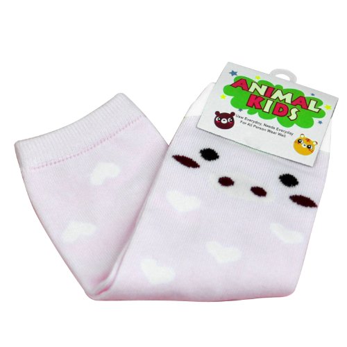 chinkyboo bebé Calentadores de la Pierna Calcetines de algodón Leggings de niña, niños, calcetín de Relleno, Unisex elástico, Invierno, Favor Regalo Animal Estilo, Cute Pink Pig, 26.5cm x 9cm