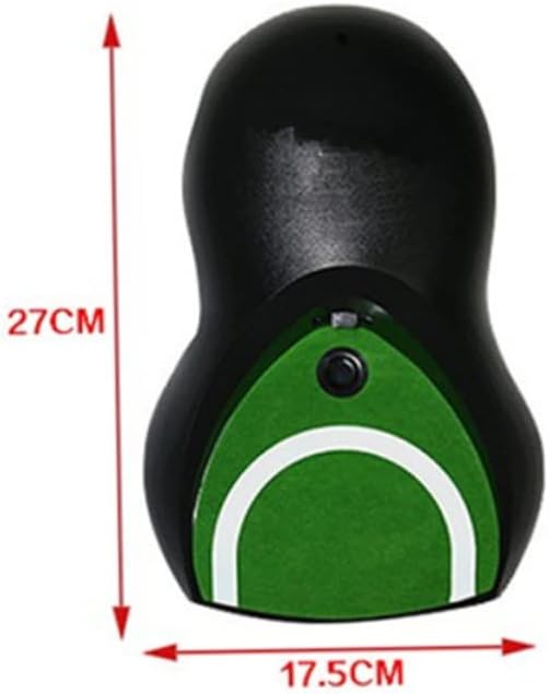 1pcs Golf Automatic Return Putting Cup Battery Ball Return Device for Home Office Practice Improve Putting Accuracy Anywhere Portable Design Lightweight Training Aid