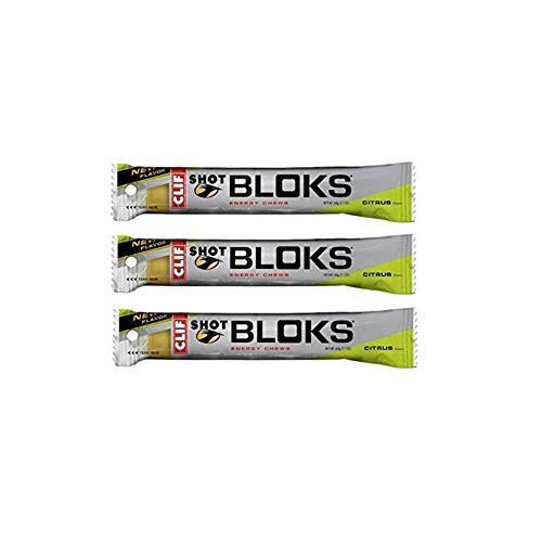 Clif Shot Bloks - Citrus (3 x 2.1oz Bars)