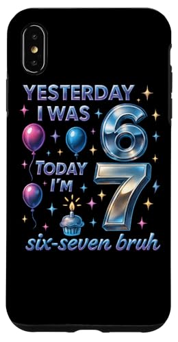 ̂6 傤7 Six Seven Bruh ~[ TVc o[Xf[ Gen Z Alpha X}zP[X iPhone XS Max p