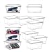 Produktbild BigDean 12er Set Aufbewahrungsbox mit Deckel - transparente Box aus PP-Kunststoff - 19x14,5x9 cm - stapelbare Klarsichtbox - 1,7 Liter - durchsichtige Ordnungsbox