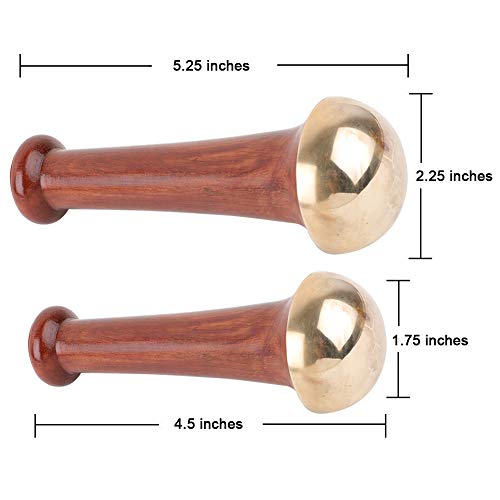 Soulgenie Bronzlift Kansa Face And Foot Massager - Ayurvedic Benefits Of Bronze - Restoring Luster Through Detoxification (Small) #TOP3