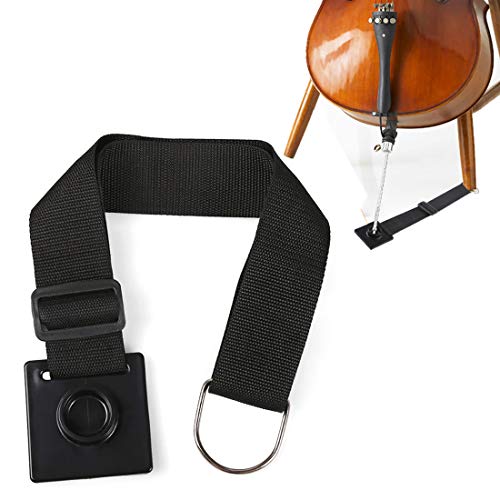 Adjustable Cello Endpin Anchor Non-slip Stopper Rest Holder, With Thick Pad Anti-Scratch Sponge, Durable Cello Antiskid Device