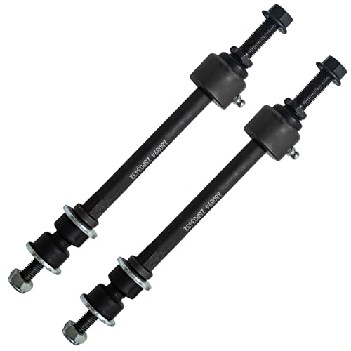 Image of Detroit Axle - 4WD Front 8pc Control Arms Kit for 2006 2007 2008 Dodge Ram 1500, 2 Upper Control Arms with Ball Joints 2 Lower Ball Joints 2 Sway Bars 2 Outer Tie Rods Replacement