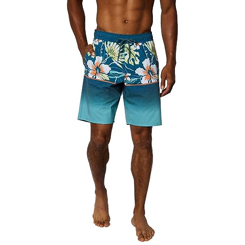 Hang Ten Men's Boardshorts - Sandbar in Green | Sandbar, Medium