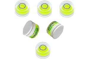 Drilling Enhancement: Double-Sided Adhesive Circular Spirit Levels for Precision Boreholes