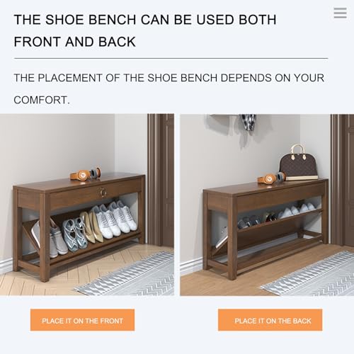 Banc de rangement moderne pour optimiser les petits espaces