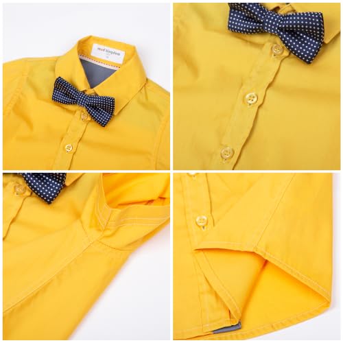 Image of Mud Kingdom Little Boys Dress Shirts Short Sleeve Cute Summer