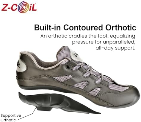 Z-COIL ジーコイル スニーカー 24.5 グレー 灰色 Amazon.co.jp: Z-CoiL メンズ Freedom Pain-Relief Footwear、ブラック