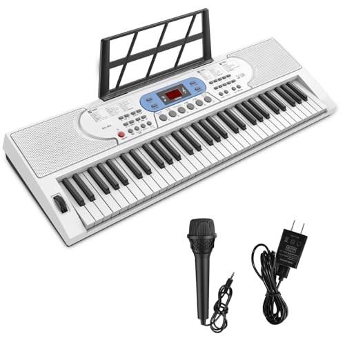 Amazon.co.jp: 電子ピアノ 61鍵盤 キーボード ピアノ 70デモ曲 200音色