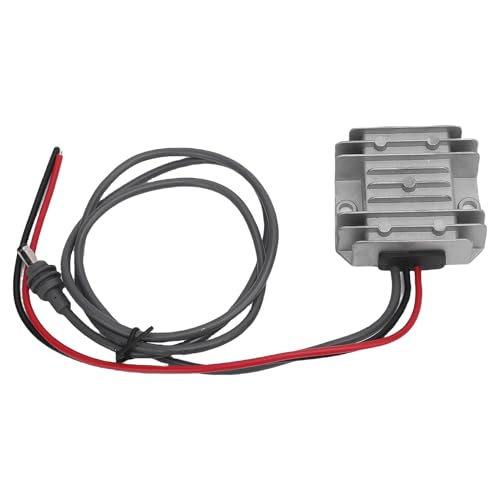 Fabater Przetwornik Step Up, 9–28 V na 30 V 3,5 A 100 W, Wodoodporny, Przenośny Adapter Step Up Boost IP68, Kabel Konwertera Napięcia W Obudowie ze Stopu Aluminium i wtyczką DC do Samochodu