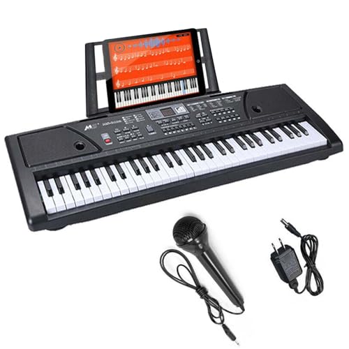 Gziztx 61 Keyboard Piano Tragbares Elektronisches Digital Keyboard mit...