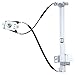 A-Premium Manual Window Regulator Compatible with Jeep TJ Wrangler 1997-2006 Front Passenger Side