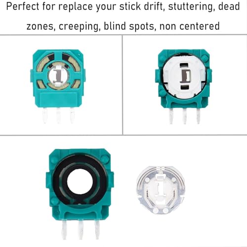 Image of 10pcs 2K3 Ohm Potentiometer Replacement for Dualsense PS5 Controller, Trim Pot Resistor Thumbstick Module Sensor for ALPS Analog Joystick